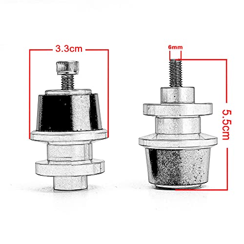 Mowok Swingarm Spool Slider Fits For Yamaha R7 Yzfr7 Yzf R7 2021 2022 Motorcycle Accessories Stand Screws (Black) #TOP2