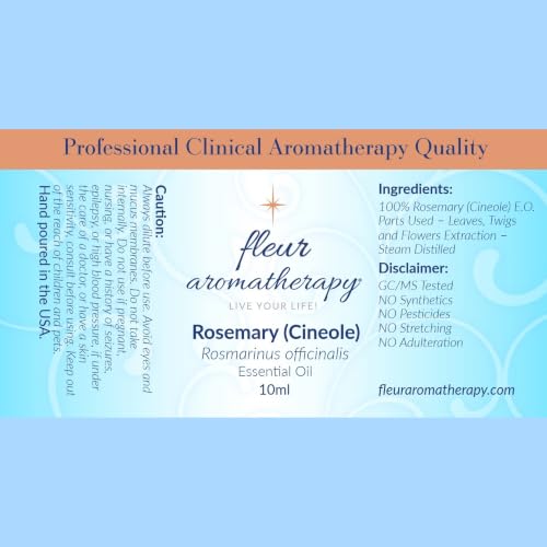 Aceite Esencial de Romero 10ml Puro y Sin Diluir miniatura 2