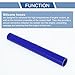 X AUTOHAUX 1 Pcs Straight Coupler Silicone Hose 28mm/1.1