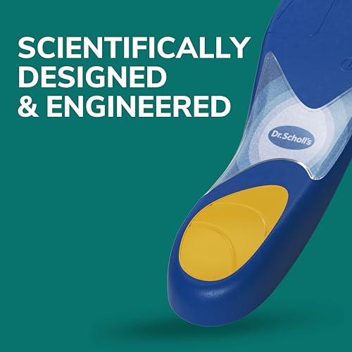 Dr. Scholl's Prevent Pain Protective Insoles, Protect Against Foot, Knee, Lower Back Pain, Promote Foot Health & Wellness, Trim to Fit Insert, Men Shoe Size 8-14, 1 Pair - image 3