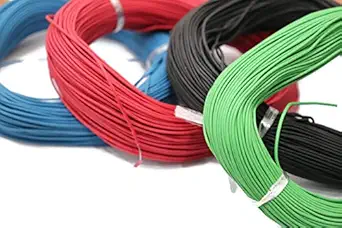 Electronic Spices combo of (red 10m,green 10m, blue 10m, black 10m)) electric wireModel Building Tools for Science Projects Working Models, DIY Science Experiment Kit