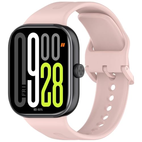 GoodZwetch Correa de repuesto compatible con Xiaomi Mi Smart Band 8 Pro / 9 Pro/Redmi Watch 4 / Watch 5 Armband, correa suave para reloj deportivo para mujer y hombre