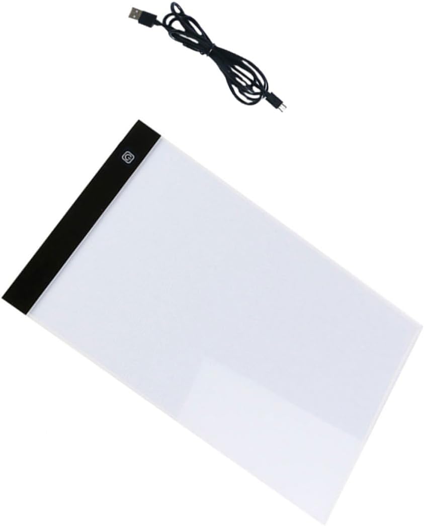 OHPHCALL Portable LED Copy Board Tracing Light Box with USB Interface for Drawing and Painting Art Tracing Board for Artists and Students