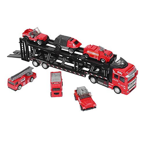 La mejor comparación de Camión portacoches comprados en linea. 27 Coches de Juguetes de Construcción, Material de Aleación Vívido Profesional Estimula la Imaginación Camión Portacoches de 32 Cm para Coleccionar para Niños