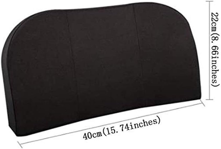 Ergonomic Lumbar Support Pillow, Slow-Rebound Memory Foam, Relieves Lower Back Pain, Fits Most Chairs and Seats