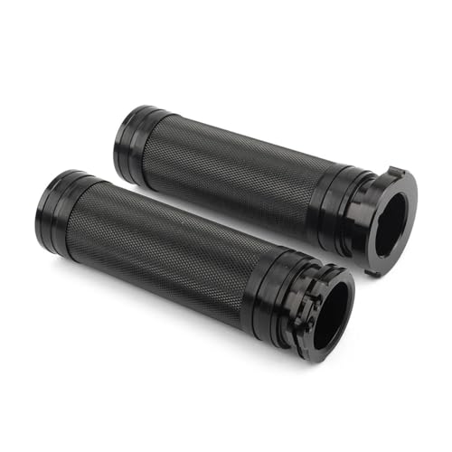 Poignées en Aluminium CNC 25mm pour Guidon Harley Davidson Touring Dyna Softail Fat Boy
