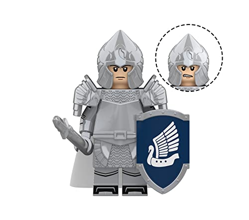 HQSGDMN 6 Stück Minifiguren Adventskalender Sammlung Minifiguren Set Serie Custom Minifiguren zum Sammeln für alle Nubs… – Bild 3