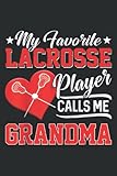 Photo Gallery heart my favorite lacrosse player calls me grandma: blank lined notebook journal with 6x9 inches, 100 page Photo Gallery heart my favorite lacrosse player calls me grandma: blank lined notebook journal with 6x9 inches, 100 page