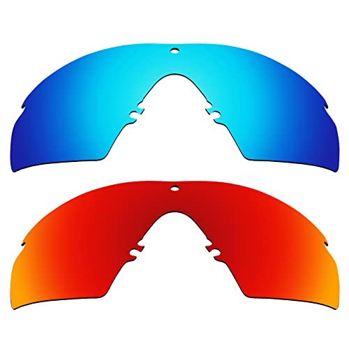 Image of Alphax Polarized Replacement Lenses for Oakley Si M Frame 3.0 OO9146 Sunglasses - Glare Reduction | Precision Cutting