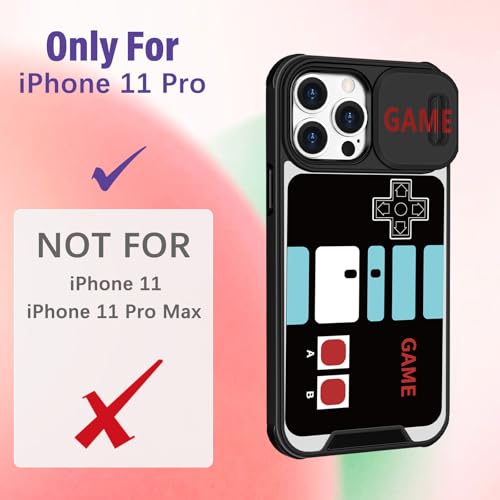 Image of Funermei for iPhone 11 Pro Case - Women Girls Cute Phone Cover Girly Pretty Aesthetic Game Unique Design with Camera Cover Funda for Apple for iPhone 11 Pro