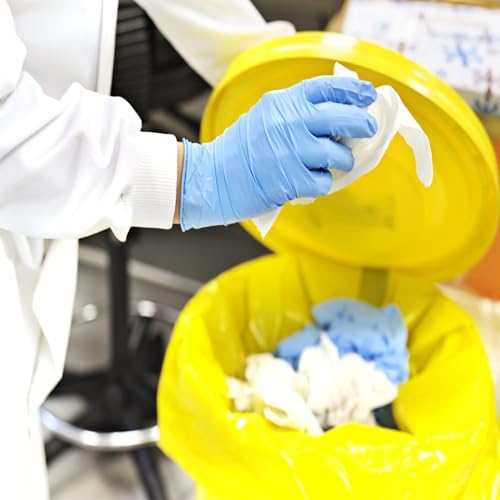 Image of ELLA Yellow Garbage Bags 30 x 37 Inches 3 Rolls 30 Bags Extra Large Tear Resistant Trash Bags for Household Waste in Kitchens Offices and Outdoor Areas With Check Duster Cloth Free