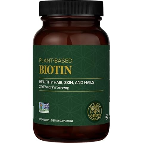 Global Healing Biotin Supplement with Organic Sesbania Extract Cover