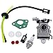 CYWVYNYT Carburateur pour débroussailleuse 52cc 49cc 43cc Carbu Kit avec joint, tuyau, bougie d'allumage et filtre à essence.carburateur debroussailleuse