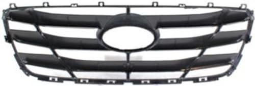 Miniatura 5 de Crash piezas Plus Negro con textura Asamblea Grille para 20102012Hyundai Santa Fe hy1200155