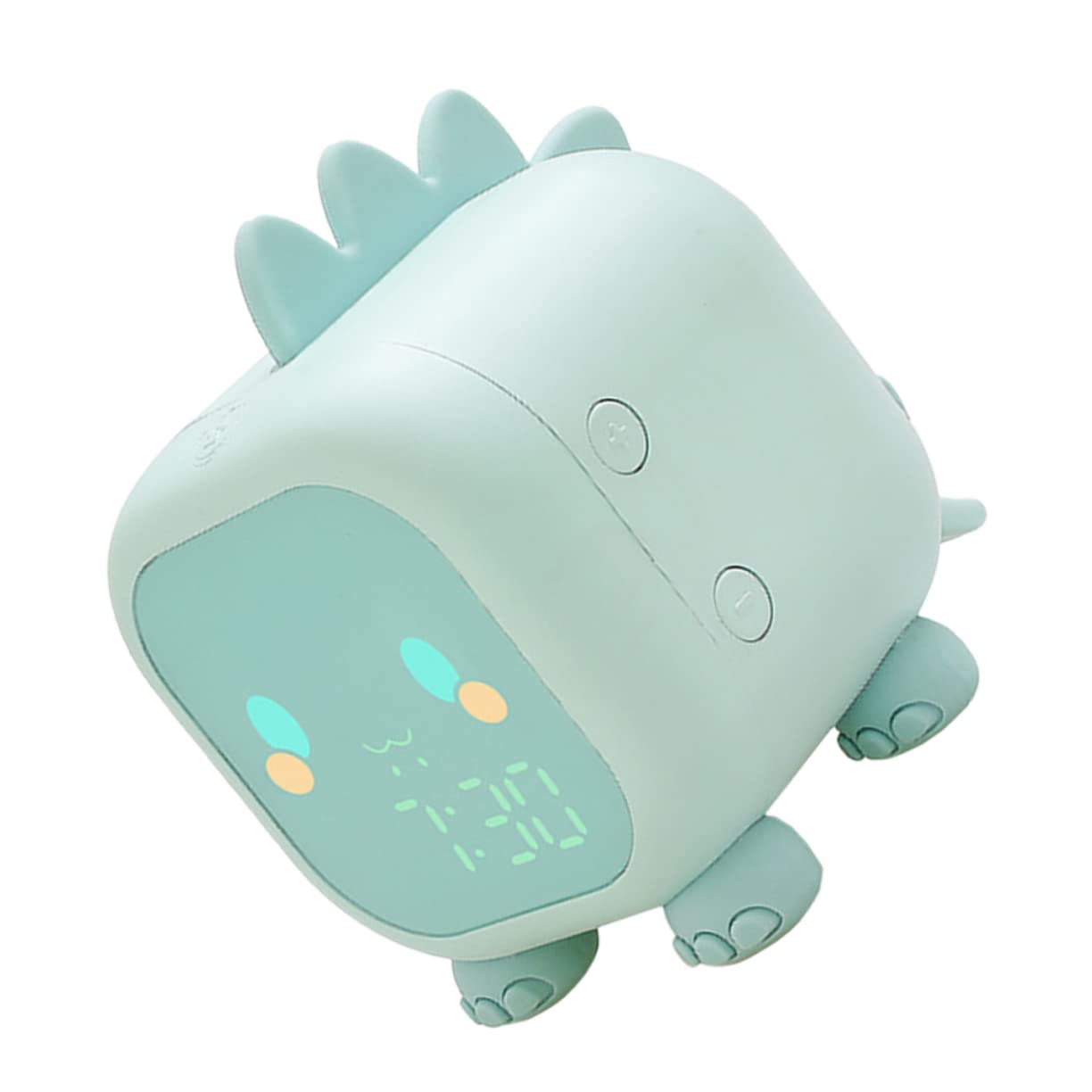 Reloj Despertador Electrónico Creativo en Verde de Plástico para Niños
