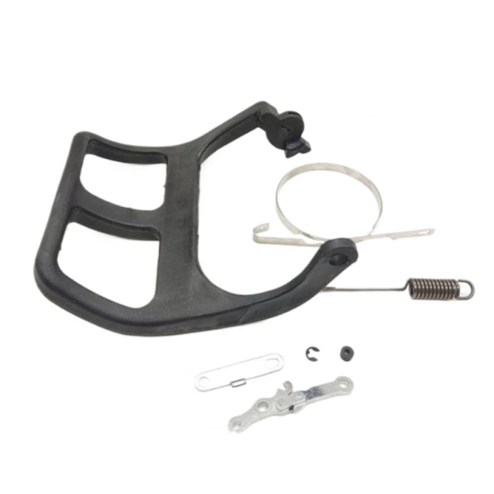 Kit de reparación de cubierta de embrague de palanca de manija de banda de freno de cadena Compatible con motosierra MS180 MS170 018 017 MS 180 170