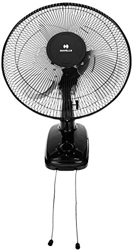 Image of Havells Girik 400mm Wall Fan (Black)