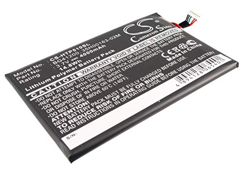 VI VINTRONS Battery for HTC EVO View 4G, Flyer, P510E,