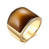 🤠Der Ring steht für die Liebe zu Ihrem Geliebten, und er steht für das Engagement füreinander. Es symbolisiert Ihre Liebe an besonderen Tagen, wie Verlobung, Hochzeit, Jahrestag, Valentinstag, Geburtstag oder Thanksgiving und Weihnachten. Das beste Geschenk für Freunde, Liebhaber, Paare und Ehemänner.