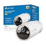 Tapo C460 Caméra de Surveillance Extérieure 4K 8MP, Batterie 10000mAh, Vision Nocturne Couleur Starlight, Wi-FI Dual-Band, Base Magnétique, Détection AI Gratuite