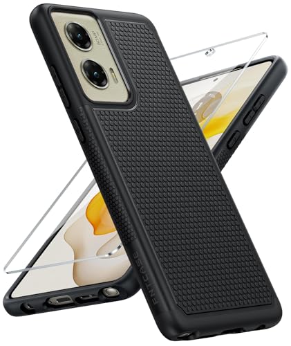 Image of FNTCASE for Moto G Stylus 5G 2024 Case: 14FT Military Grade Drop Protection with Screen Protector Shockproof Rugged Anti-Slip Sweat-Resistant Matte Dual Layer Daily Cover, 6.7 inch