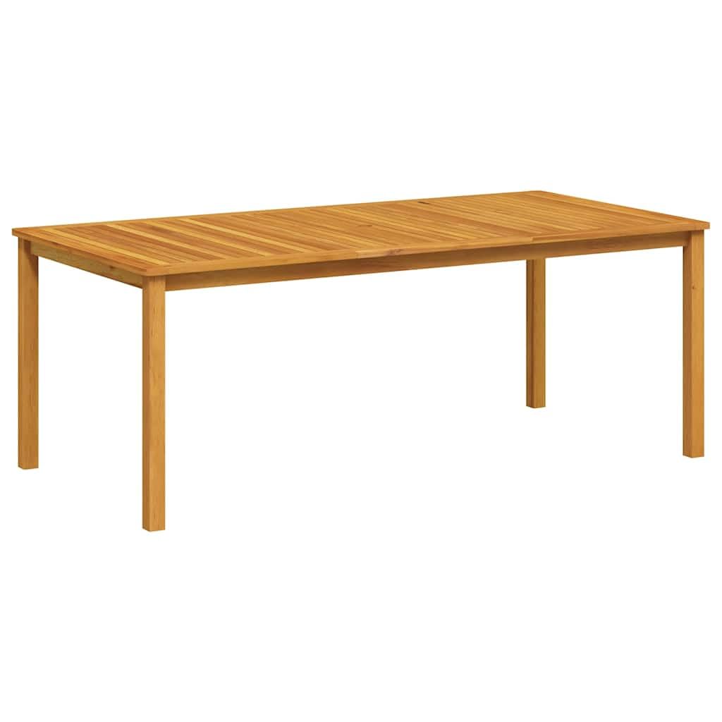 vidaXL Table de Salle à Manger de Jardin Terrasse Balcon Patio Bois d'Acacia