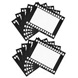 STOBAZA 10 Piezas Marcos de Cartón Retro para Fotos de Diseño Tira Película para Collage y Decoración Pared