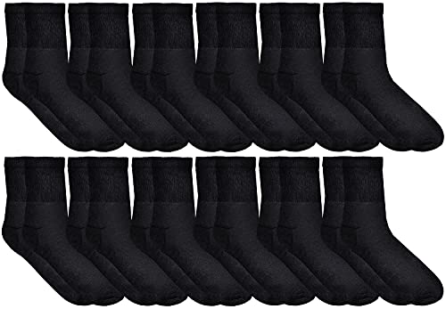 Yacht & Smith King Size Quarter Ankle Sock, Cotton, Big And Tall Extra Large Feet, Bulk Wholesale Socks Size 13-16