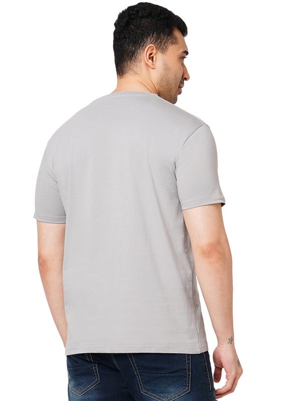 Image of Wear Your Opinion Men's Premium Cotton Printed Round Neck T-Shirt (Design: Travel More Worry Less)