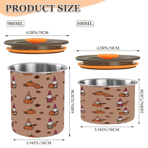 Envase para café ATTX de acero inoxidable 900 ml miniatura 2