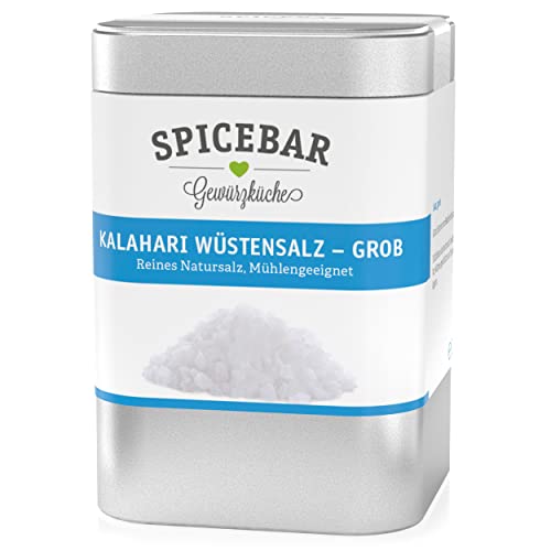 Spicebar Kalahari Wüstensalz, Grobes Natursalz, für die Mühle geeignet (1 x 170g)