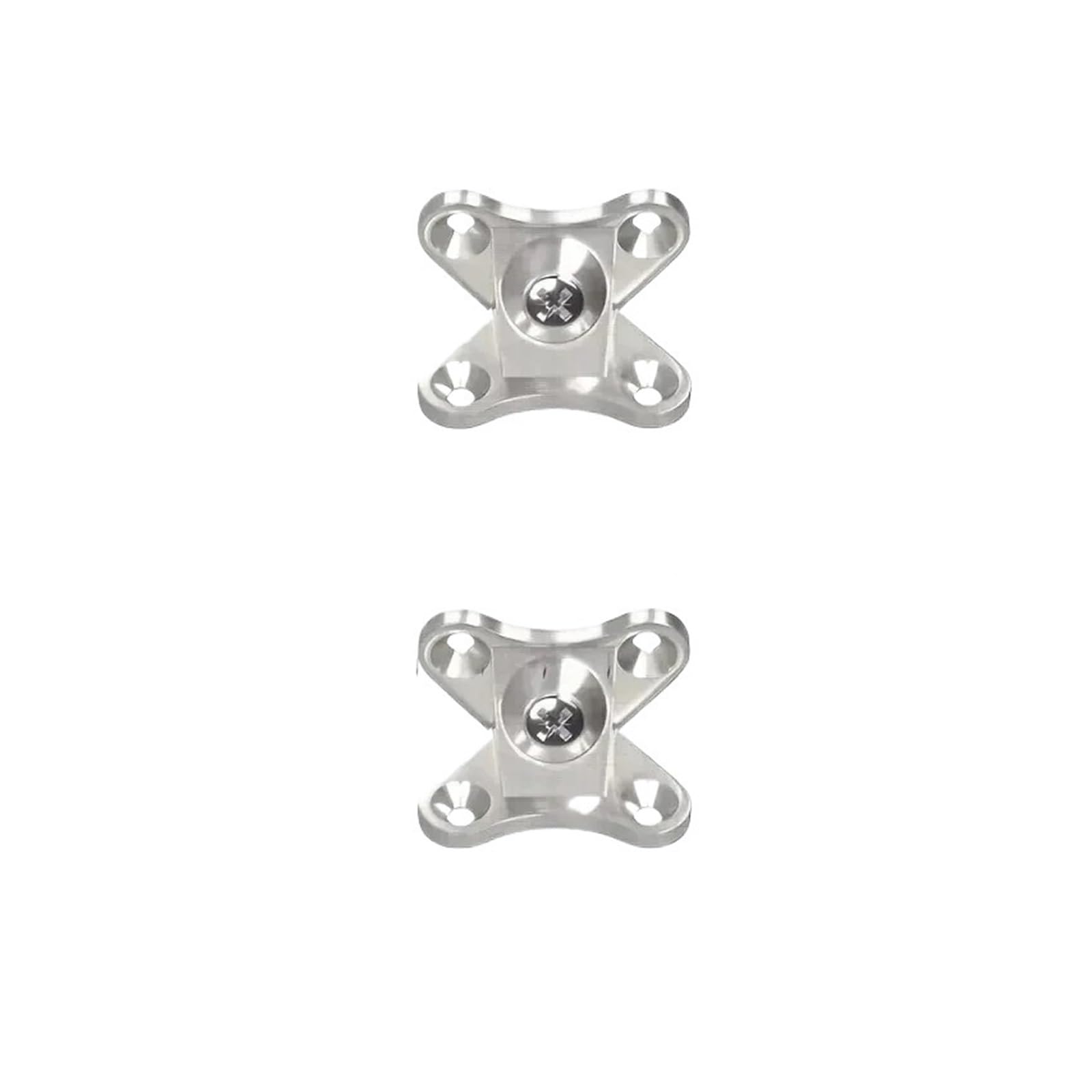 Staffe angolari rimovibili in lega di zinco | Set 10/20/30, connettori for scheda con viti abbinate(10PCS)