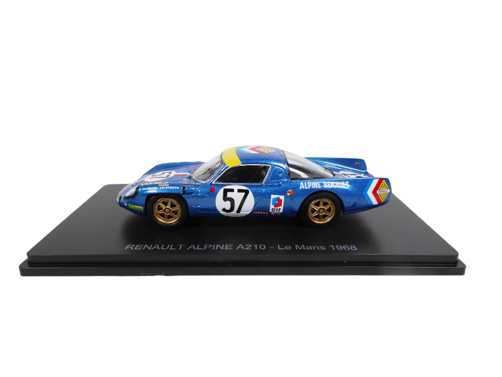 OPO 10 - Car compatible with Renault Alpine A210 Le Mans 1968 LeGuellec-Serpaggi - Spark 1/43 for Hachette Japon - 21