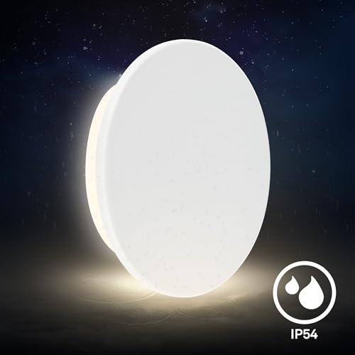 Briloner Aurora Led Applique Da Esterno, Bianco, Touch Dimmer, IP54 - 6