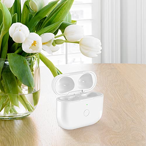 Wireless Charging Case Replacement Compatible With Airpods 3Rd Generation, Air Pods 3 Charger Case With Bluetooth Pairing Sync Button Without Earbuds, White #TOP6