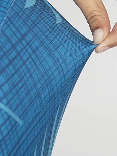 Image of Cortina Printed Dispenser Cover|Water Can Protectors|Elastic Closure | Polyester Material | Digitally Printed | Heat Resistant | Water-Proof | 45cm x 42cm x 43cm | 20 Lts | 2Pc | Grey & Blue 2