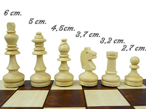 Bellissimo set di scacchi MAGNETICO in legno