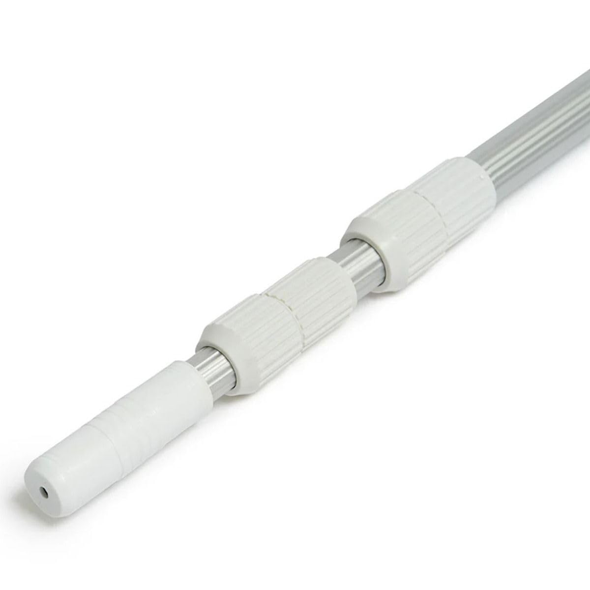 Manico telescopico 243 cm | Per aspirapolvere piscina | Lunghezza regolabile | 96-243 cm | Comfortpool