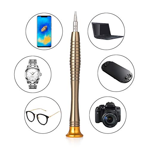 Precision Screwdrivers, 25-1 Repair Kit, Screwdriver Set With Leather Case, Professional Opening Tools For Mobile Laptop Glasses, Star/Y-Type/Flat-Blade/Triangle Screwdrivers, By Lambery #TOP3