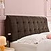 Generic Kopfbrettkissen Gepolsterte Bett Rückenkissen Kissen, Wandkissen Kopfteil Rückenlehne Lesen Kissen Gepolsterte Keilkissen Lendenkissen Für Tagesbänke,B,with headboard 61"/155cm