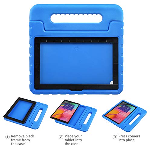 Newstyle Kids Case For Samsung Galaxy Tab A7 10.4 2020 T500 T505, Shockproof Light Weight Protection Handle Stand Kids Case For Samsung Galaxy Tab Tab A7 10.4 Inch 2020 Model (Blue) #TOP7