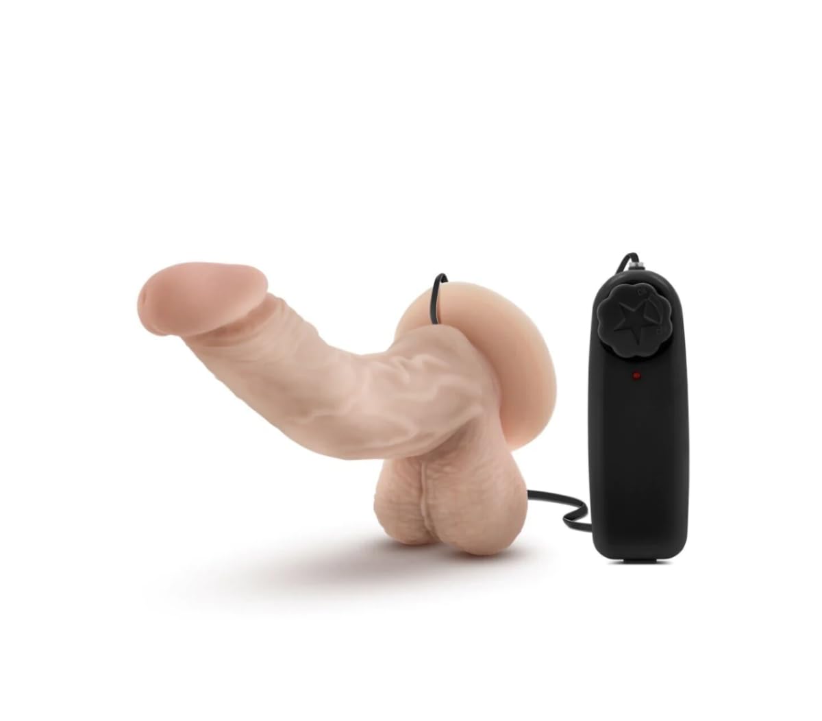 Realistic 6 5 Vibrating shaftpenis Vibrator Strap-On Compatible DA10673