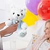 Ziyutam Get Well Soon Stuffed Animal, Get Well Bear Plush with Gift Box for Kids, Soft White Teddy Bear Gifts for Boy and Girl, Cute Recovery Stuffed Animal #1
