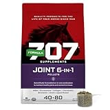 Formula 707 Joint 6in1 Equine Supplement 5 lb Bag - Support for Joint Integrity and Inflammatory Response in Horses - Green-Lipped Mussel, MSM, Glucosamine, Chondroitin & Collagen