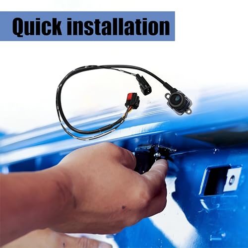 Image of No.56054156AD Rear View Backup Reverse Parking Camera [8 Pins] IP68 HD | Compatible with Dodge Ram 1500 2500 3500 2009-2012 Parking Assist Cmera Repalces OE#56054156AC 56054156AE 56054156AB