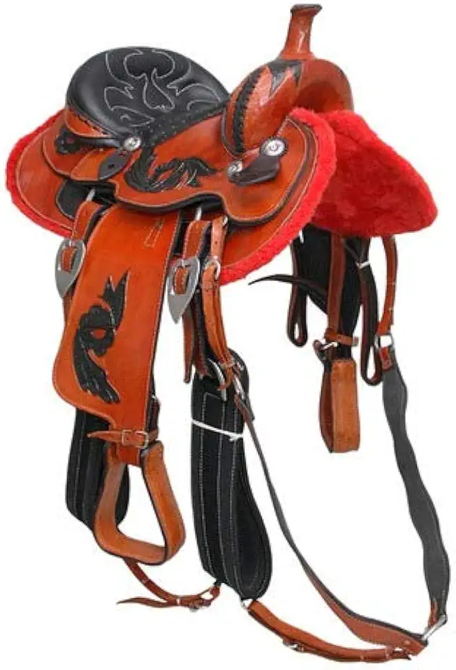 Sela Havana Quarto De Milha Completa Arreada Original 16 Polegadas