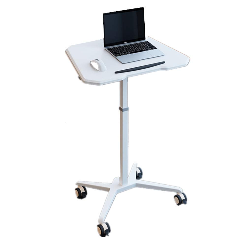 Portable Height Adjustable Stand Laptop Computer Mobile for Restaurant Wedding Color White Size