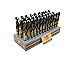 Drill Hog USA Silver & Deming Drill Bit Set Index 33 Pc 1/2-1"