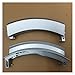 Miter Compatible con la manija de la Puerta de la Lavadora de Tambor Siemens Bosch 9000389973 9000534076 = 90003899973 Hebilla de la Puerta