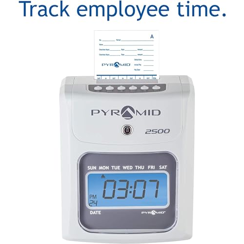 Periféricos, Compra de libro digital checador tienda Marca Pyramid Time Systems (2)